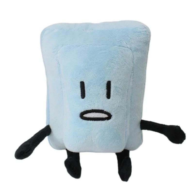 Новое поступление BFDI Битва за Остров Мечты Плюшевая Игрушка 70 Набитая Кукла Мягкое Животное X Номер Блинц Блок Маркер Степлер Картофель Фри