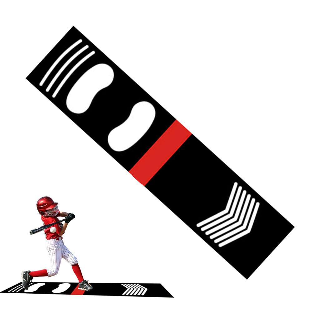 1pc Baseball Training Mat Softball Practice Pad Baseball Hitting Mat Baseball Training Supplies Non-Slip Softball Trainer Mat