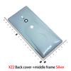 Для Sony Xperia XZ2 Задняя крышка Корпус Средняя рамка Детали Задняя крышка аккумулятора Замена Ремонтные детали