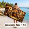 Custom Name Large Beach Towel,Naruto Quick Absorbent Towel For Outdoor Travel Poolside