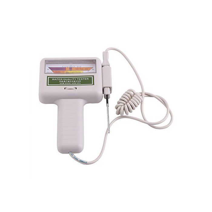 AIMOONSA Testeur numérique pH et chlore pour piscine, spa et aquarium – pH-mètre portable