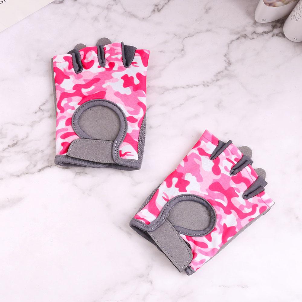 Children's Riding Half Finger Gloves Balance Bike Outdoor Shock Absorption Spring and Summer Thin Sliding Wheel Skating Sports Gloves