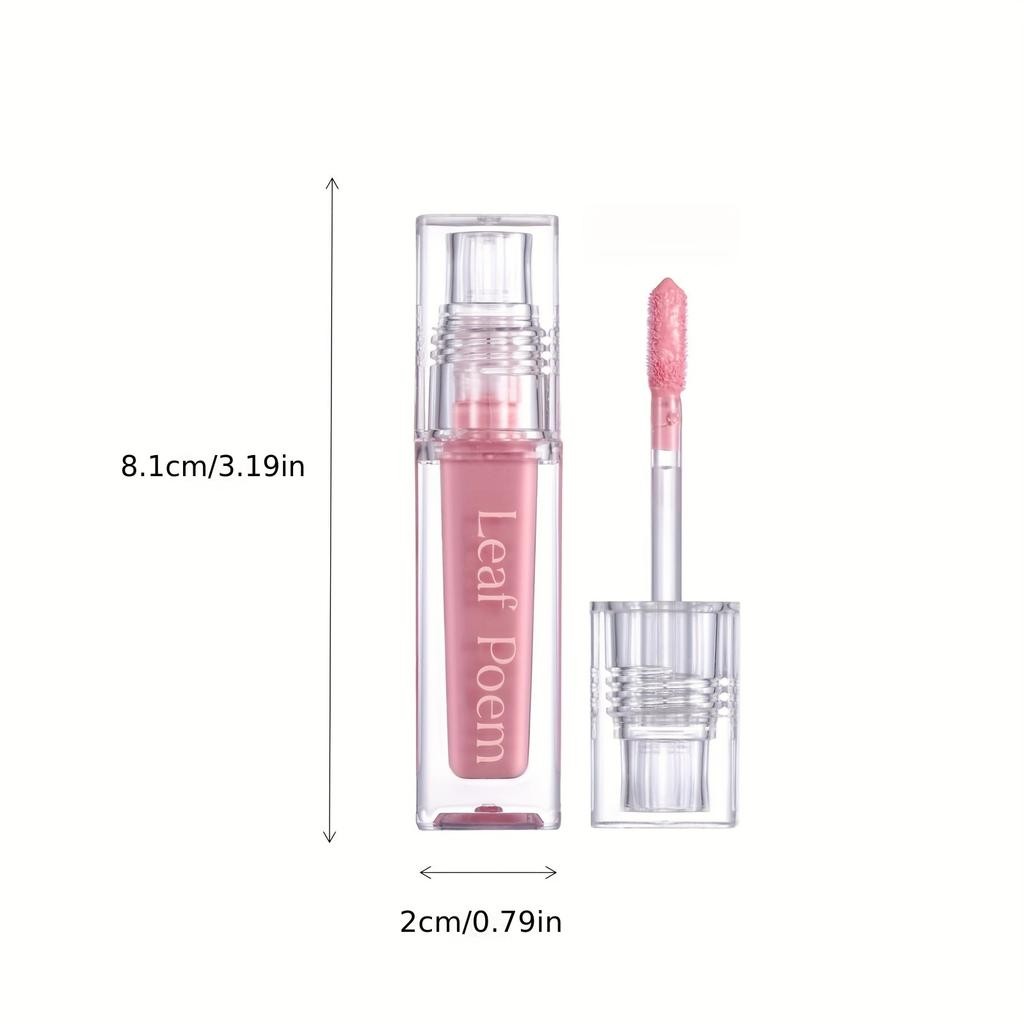 Увлажняющее масло для губ Crystal Lip Oil, придающее объем и увлажнение, мерцающий блеск для губ, тинт для губ Lip Llaze, макияж для губ