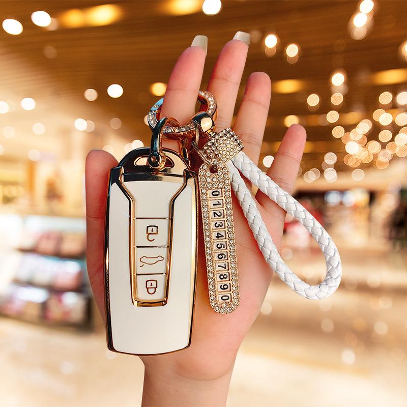 Посвящено 23 комплектам ключей от автомобиля Volkswagen Touareg 19-23 Touareg импортный защитный чехол простая пряжка для мужчин и женщин