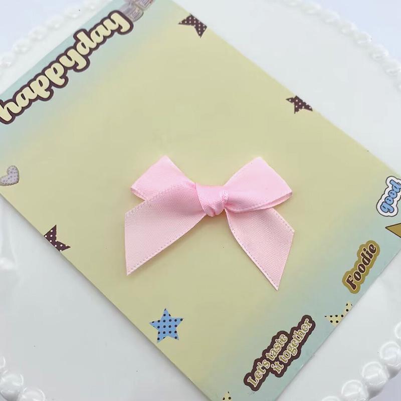 1,5 см Односторонний Полиэстеровый Бант Ручной Работы для Куклы, Плюшевой Подарочной Коробки, Одежды или Аксессуара для Волос