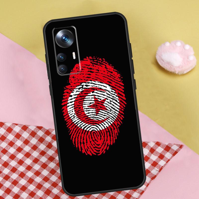 Флаг Туниса Паспорт Для Чехла Xiaomi 14 15 Ultra 13T 14T 15T 17 Pro Max Для POCO F8 Ultra X7 X5 X6 F5 F6 F7 Pro