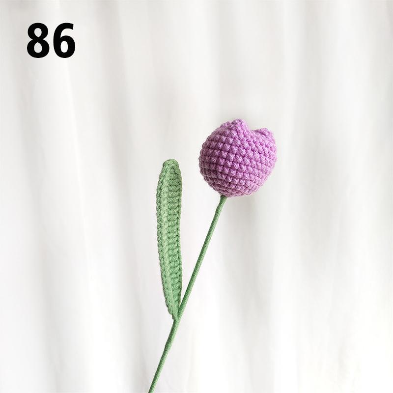 Подарок на День Учителя Подсолнух Вязаный Цветок Вязаный Цветок Ручной Работы Букет Домашний