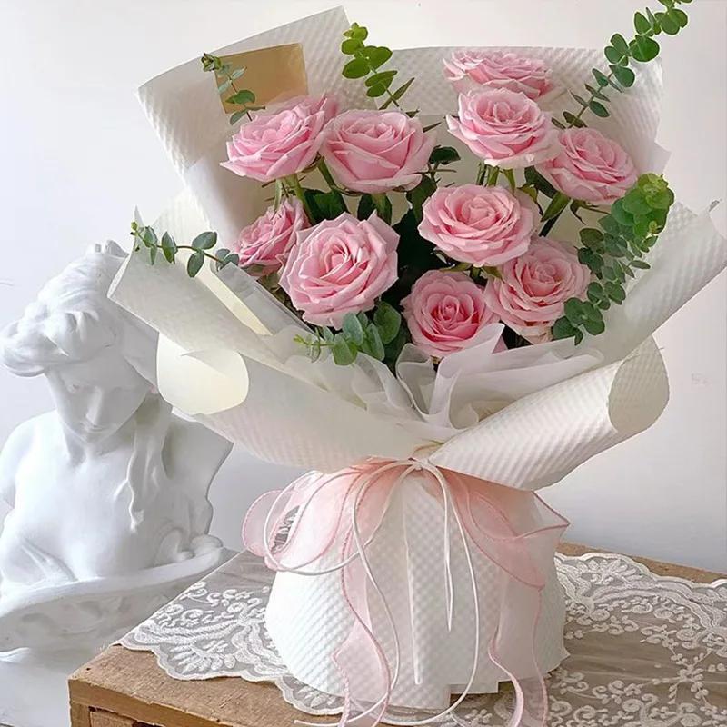 10 ярдов/рулон шифоновая шелковая лента органза атлас для самостоятельного изготовления подарочной упаковки украшения свадебные букеты венки швейные принадлежности