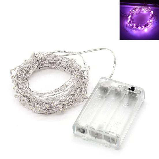 2/5/10 м звездная гирлянда, яркая гибкая медная проволока, звездная гирлянда для свадьбы