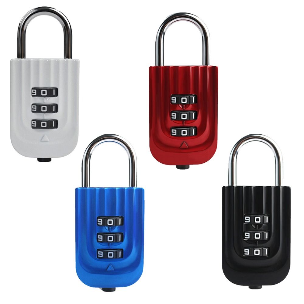 Secure Dormitory Cabinet  Padlock Anti-theft Luggage Combination Lock  Travel Outdoor Tools