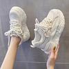 Сетчатые кроссовки в стиле "dad shoes" на толстой подошве с увеличенной высотой, ультралегкие и тонкие, летние, новые, дышащие, на платформе