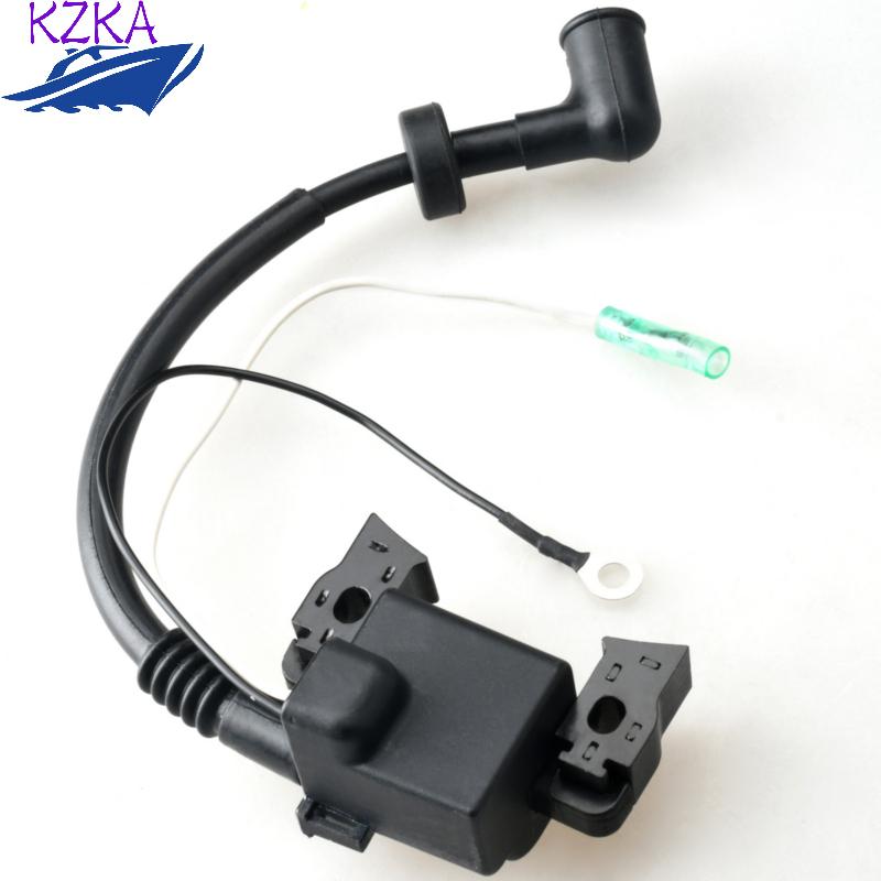 Катушка зажигания в сборе с CDI 6BV-85571-01-00 для лодочного мотора Yamaha F4 4-тактный 6BV-85571 Аксессуары для лодочных двигателей
