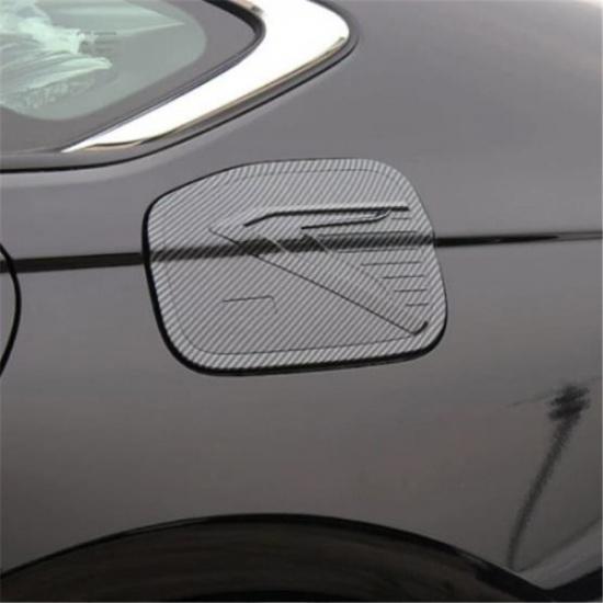 Carbon Fiber Outside Fuel Oil Tank Cap Cover Trim For Honda Accord 2023 2024