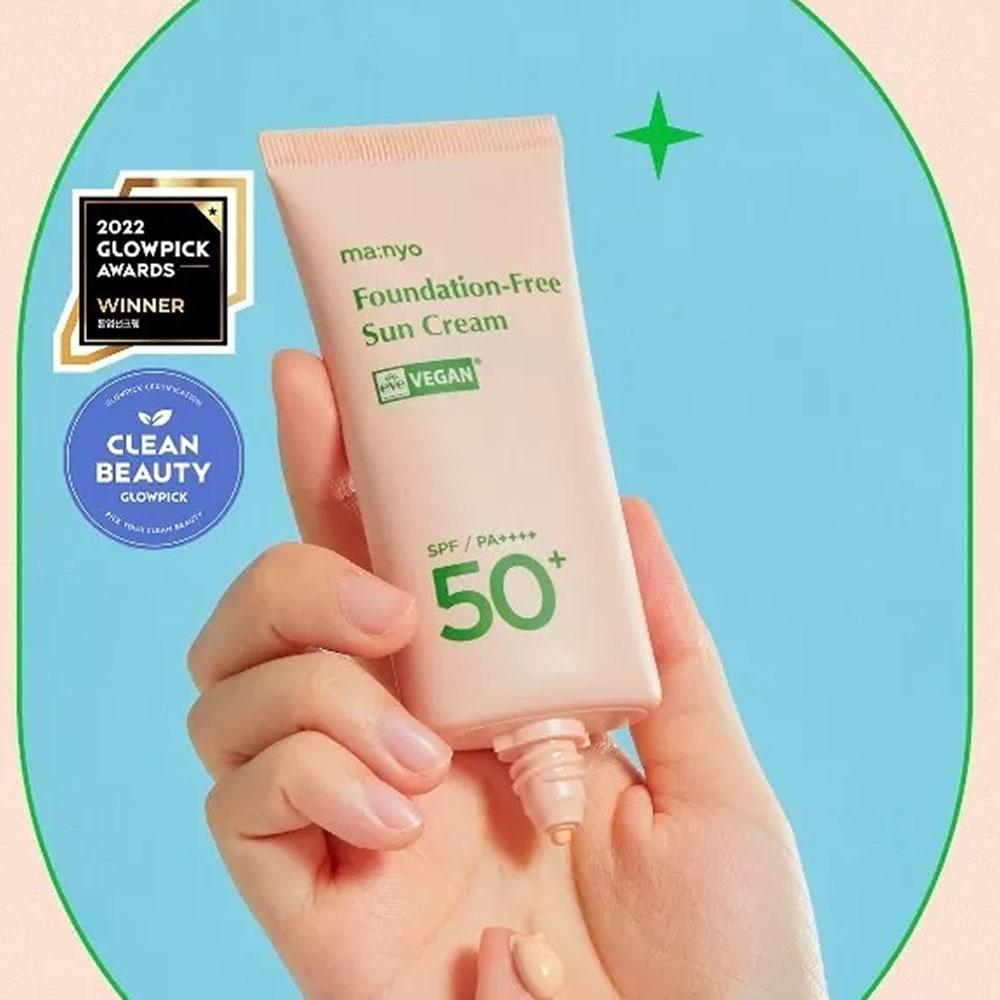 MANYO FACTORY Солнцезащитный крем без тонального крема 50 мл (SPF50 +)