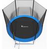 Trampoline - Bleu - 312 Cm - Avec Filet Et Échelle - Jusqu'à 100 KG