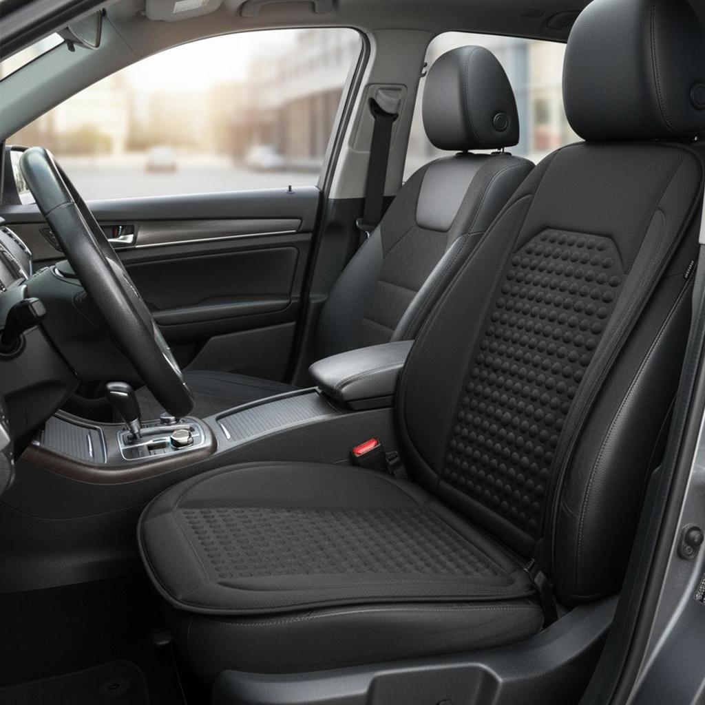 Подогрев сиденья автомобиля Нескользящий Защита от перегрева Полная спинка Быстрый нагрев Грелка для сиденья Для автомобиля Для грузовика Внедорожника Автодома Седана Автомобильного фургона