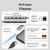 Lenovo Универсальный USB-хаб 11-в-1 Type-C с HDMI, Gigabit Ethernet и PD