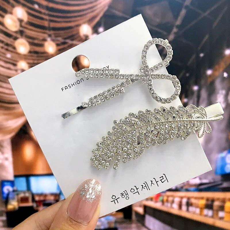 Модная заколка для волос Matel для женщин 2021, заколка для волос с геометрическим рисунком для девочек, заколка для волос с бантом и бабочкой, головные уборы, аксессуары для волос, подарок