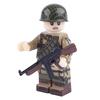 10Pcs Military Figurine Accessories Two-Color Gun Weapon Small Particle Building Block Assembly Toy