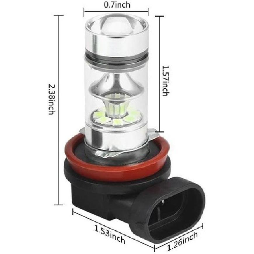 Для Nissan Maxima Altima Rogue Pathfinder Передние противотуманные фары 6000K Белые светодиодные лампы