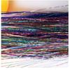 200 Strands Holographic Sparkle Hair Tinsel Extensions Dazzles 90Cm Women Hippie