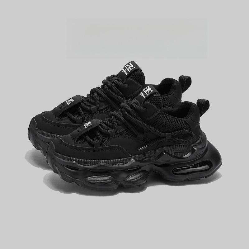 Донгцзя Qобувь: Модные кроссовки в стиле "dad shoes" с толстой подошвой и эффектом увеличения роста - Стильные, универсальные, для повседневного спорта.