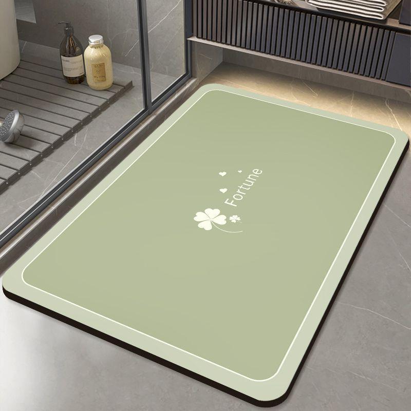 Diatom Mud Mat Bathroom Dirty Quick Drying Mat Household Absorbent Quick Drying Non-Slip Mat