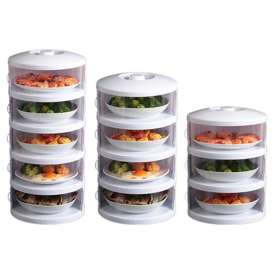 Изолированная крышка для посуды, защита от мух, пыленепроницаемая, многослойная, для хранения, сохранения тепла, кухонная коробка для еды, штабелируемый контейнер для пикника на открытом воздухе, обеденный стол