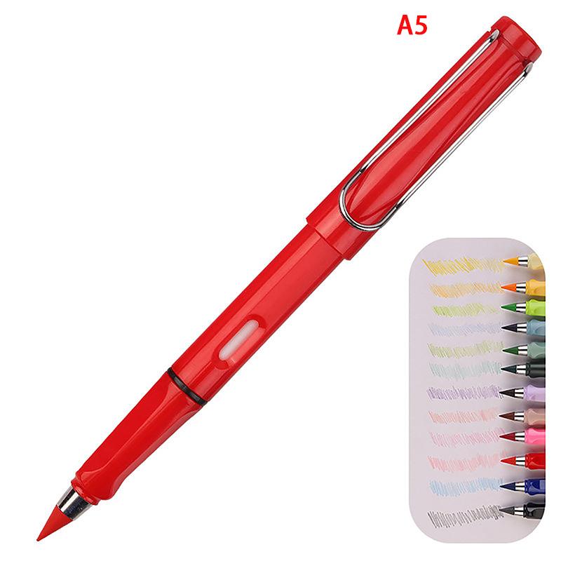 Colorful Eternal Pencil 2B Art Sketch Painting Unlimited Writing Pencils Magic Erasable Refills School Supplies