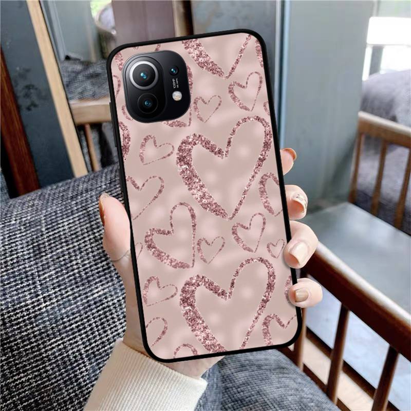 Beautiful Gold Rose Phone Case For Xiaomi Mi Note 10 Pro 8 Lite 9 Se 10T 6X 6 5X 5 F1 Mix 2S Max 2 3 Cover