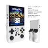 Игровая консоль R36Max с открытым исходным кодом, 4-дюймовый IPS-экран, портативная, игровая, на системе Linux, карманный игровой плеер, подарок для детей