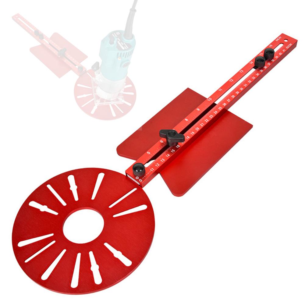 Универсальный кронштейн для триммера для кромок, подставка для кругового инструмента для долбления, стойка для фрезерных фрез из алюминиевого сплава с