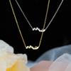 Love Necklace Women's Light Luxury Niche Pendant Summer Heart-shaped Clavicle Chain Design Sense
