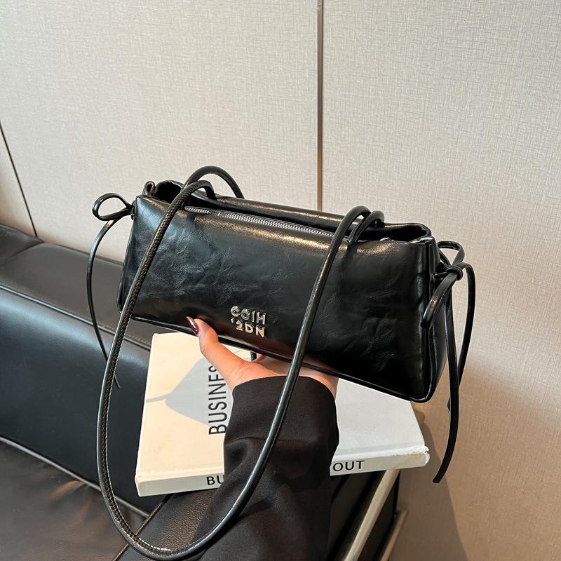 Премиальная сумка женская новая модная универсальная на плечо подмышку сумка-багет для通勤