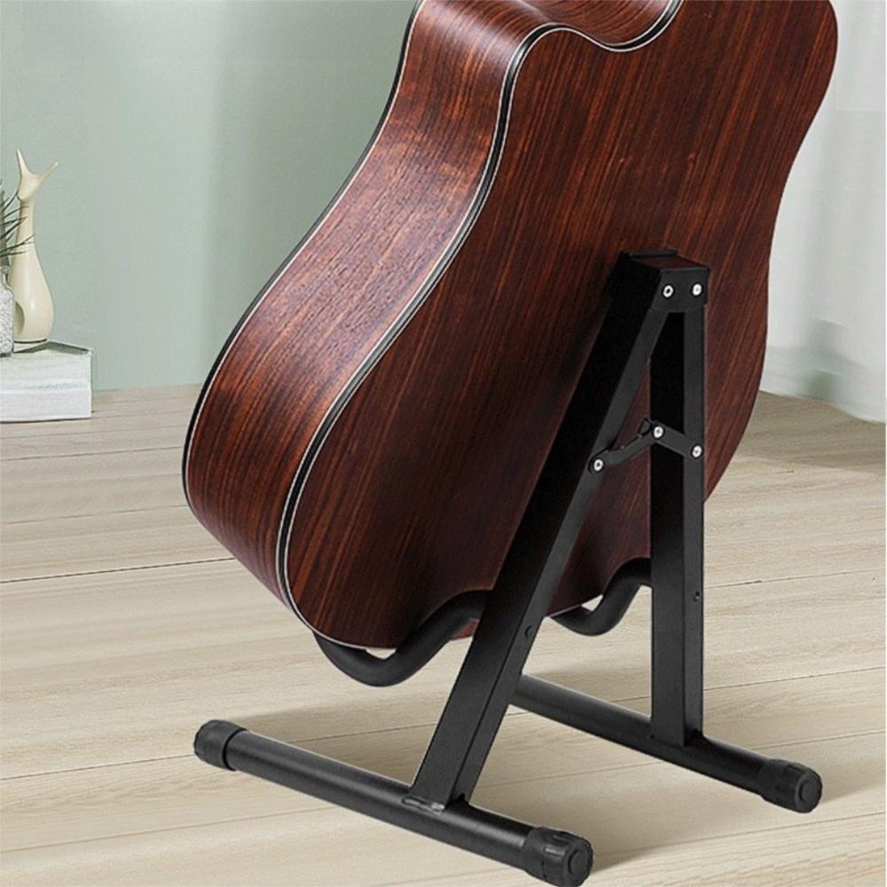 Metal Universal a Frame Floor Stand a-Frame Portable Guitar Rack Electric Guitar Bracket Banjo