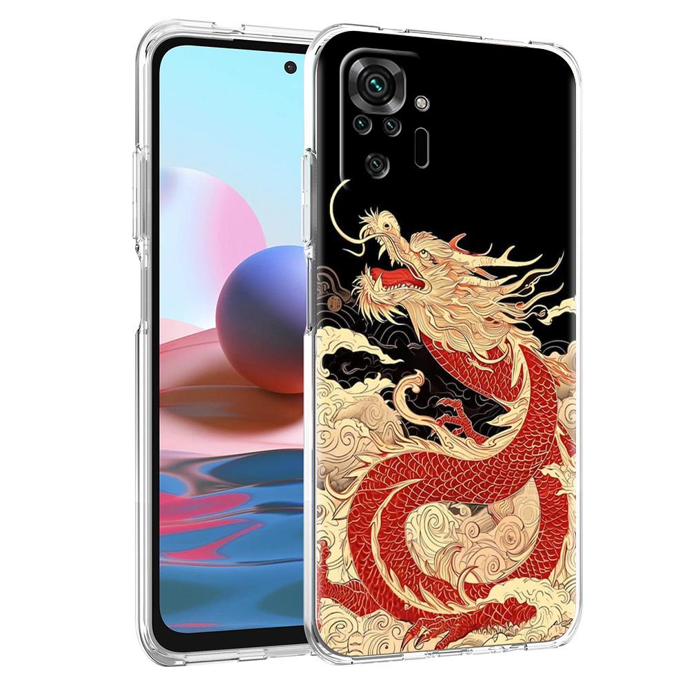 Чехол для телефона для Xiaomi Redmi Note 15 14 5G 13 12 10 11 Pro Plus 4G 14C 13C 12C Мягкий ТПУ чехол Крутое животное Тигр Лев