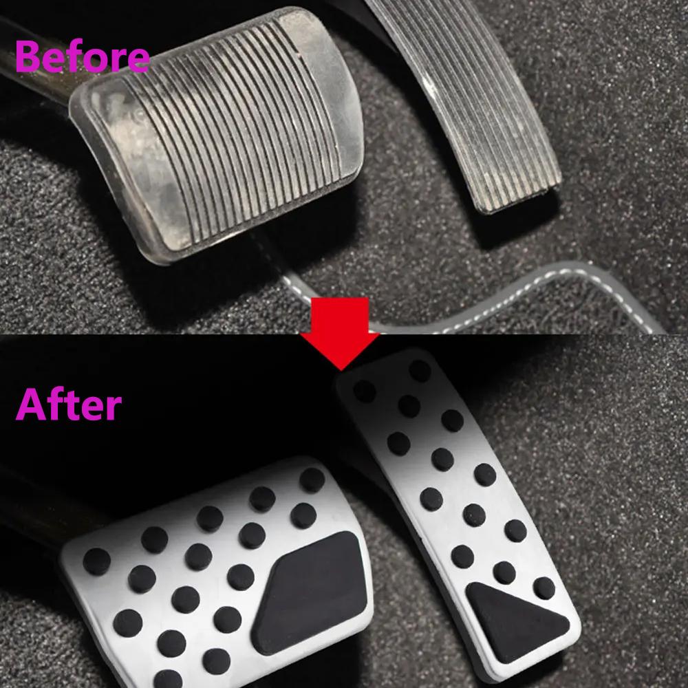 Для Jeep Grand Cherokee WK2 WL 2011~2024 Tray Parts Acessorie Quality Accelerator No Drilling Car Fuel нержавеющая сталь Газовая педаль