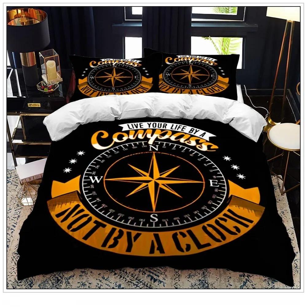 Anchor Bedding Collection Ocean Style Quilt Cover Single Double Home Textile With Pillowcase For Kids Boy Home Decor Soft Duvet Cover