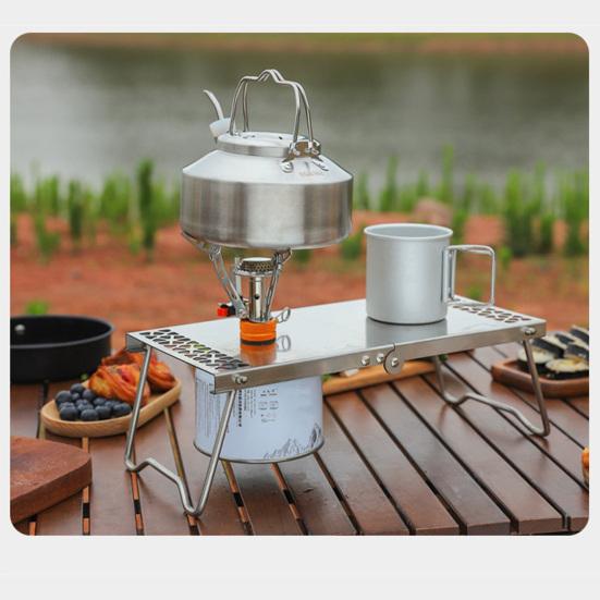 Нагреватель, регулируемая интенсивность пламени, коррозионностойкая, нержавеющая, легкая складная уличная печь для пикника