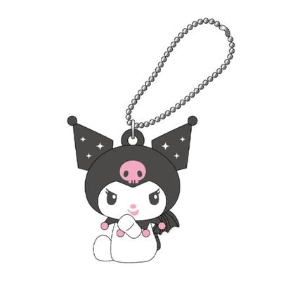 K Company My Melody Kuromi (Серия «Ангел») ПВХ Маскот Куроми Черный MK-PM-KUB В3.7 x Ш4.2 x Г2.5см