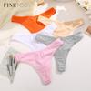 3 Pcs/set V-waist Cotton G-string for Women Breathable Panties Comfort Lingerie