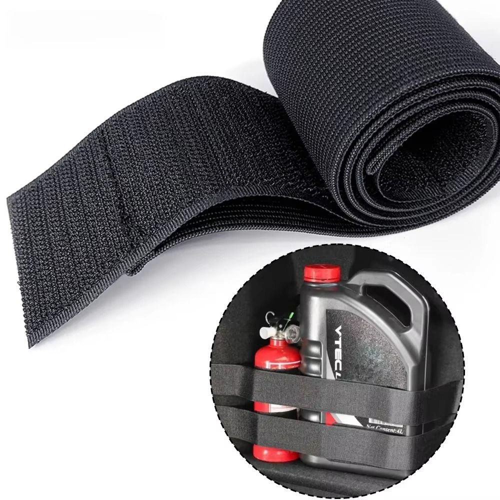 50cm Length Car Trunk Organizer Storage Solution Firm Magic Tape Tidying Stowing Belt Organizer Accessory Auto Tool Storage