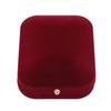 Velvet Jewelry Box Stylish Elegant Velvet Travel Jewelry Case for Engagements Wedding Birthdays and