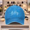 Hubby Baseball Cap Lightweight Adjustable Unisex Spring Summer Valentines Day Party Hat