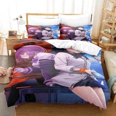 Ssss.Gridman Комплект постельного белья Односпальный Полуторный Двуспальный Евро-размер Кинг-сайз Комплект постельного белья для спальни взрослого и ребенка Комплекты с пододеяльником Аниме Постельное белье Кровать