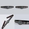Bohemian Western Style Faux Leather Belt For Women With Metal Buckle And Retro Appeal