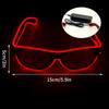 Colorful Luminous Glasses for Music Bar KTV Christmas Valentine's Day Party Decoration LED Goggles Festival Performance Props