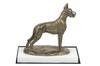 Great Dane I - Dog Figurine, Figure On a White Base, Trophy for Dog Show Exhibition