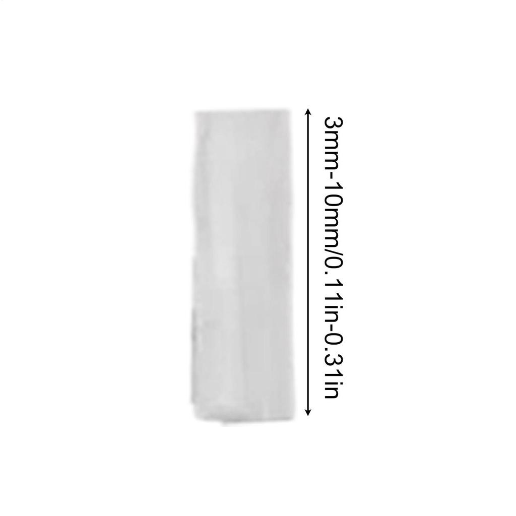 200pcs Fruit Tree Silicone Grafting Sleeve 3-10mm Size Grafting Sleeve Moisture Plant Trunk Grafting Wrapping Sleeves