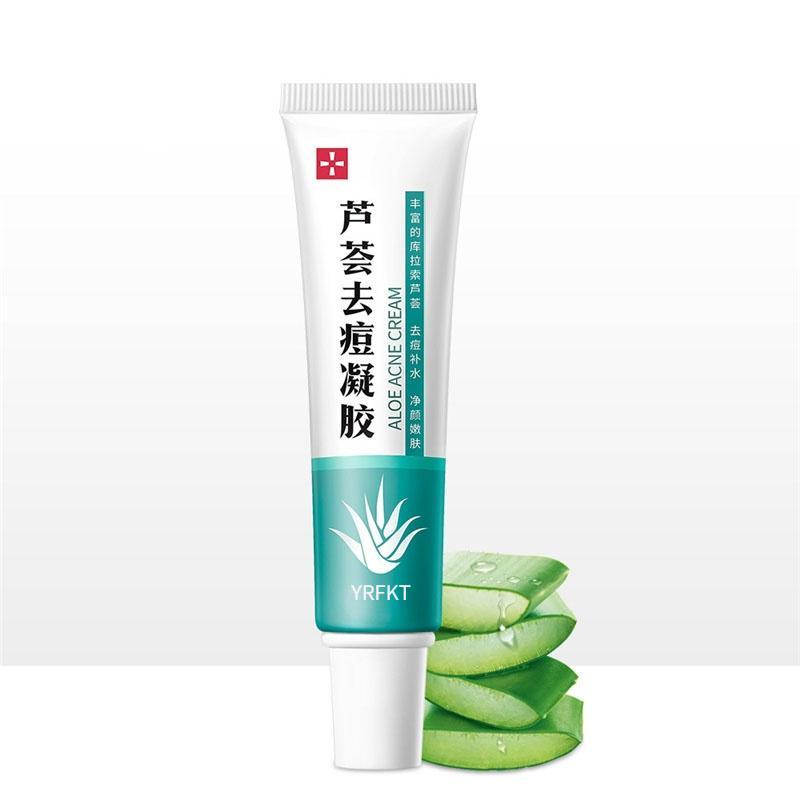 Крем против прыщей с экстрактом алоэ вера, крем для сна, сужающий поры